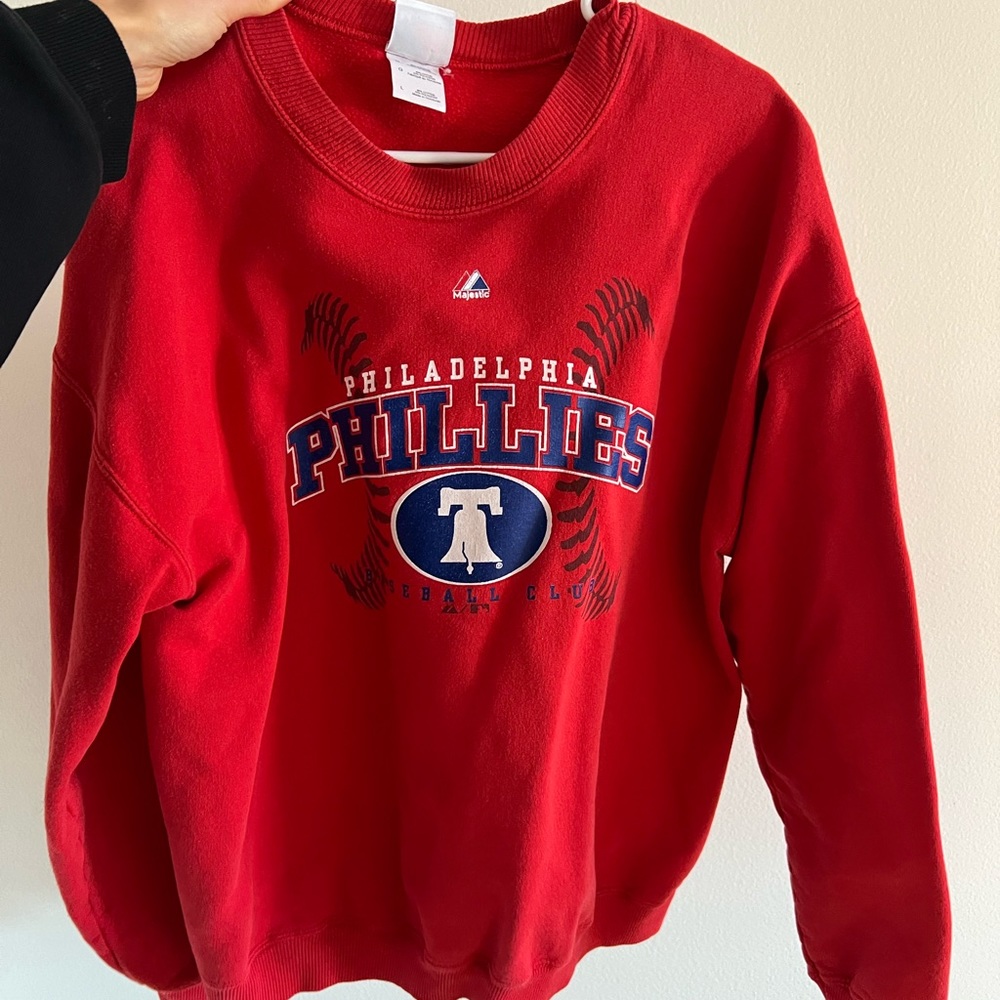 VINTAGE Phillies crewneck
